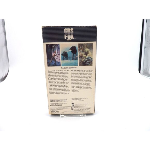Star Wars The Empire Strikes Back VHS Video Cassette 1984 CBS Fox - Picture 2 of 5